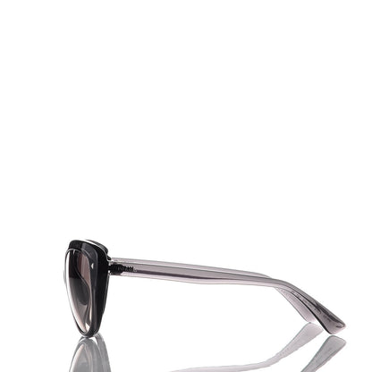 Prada Cat Eye Sunglasses SPR 16S Black Grey 3 of 6