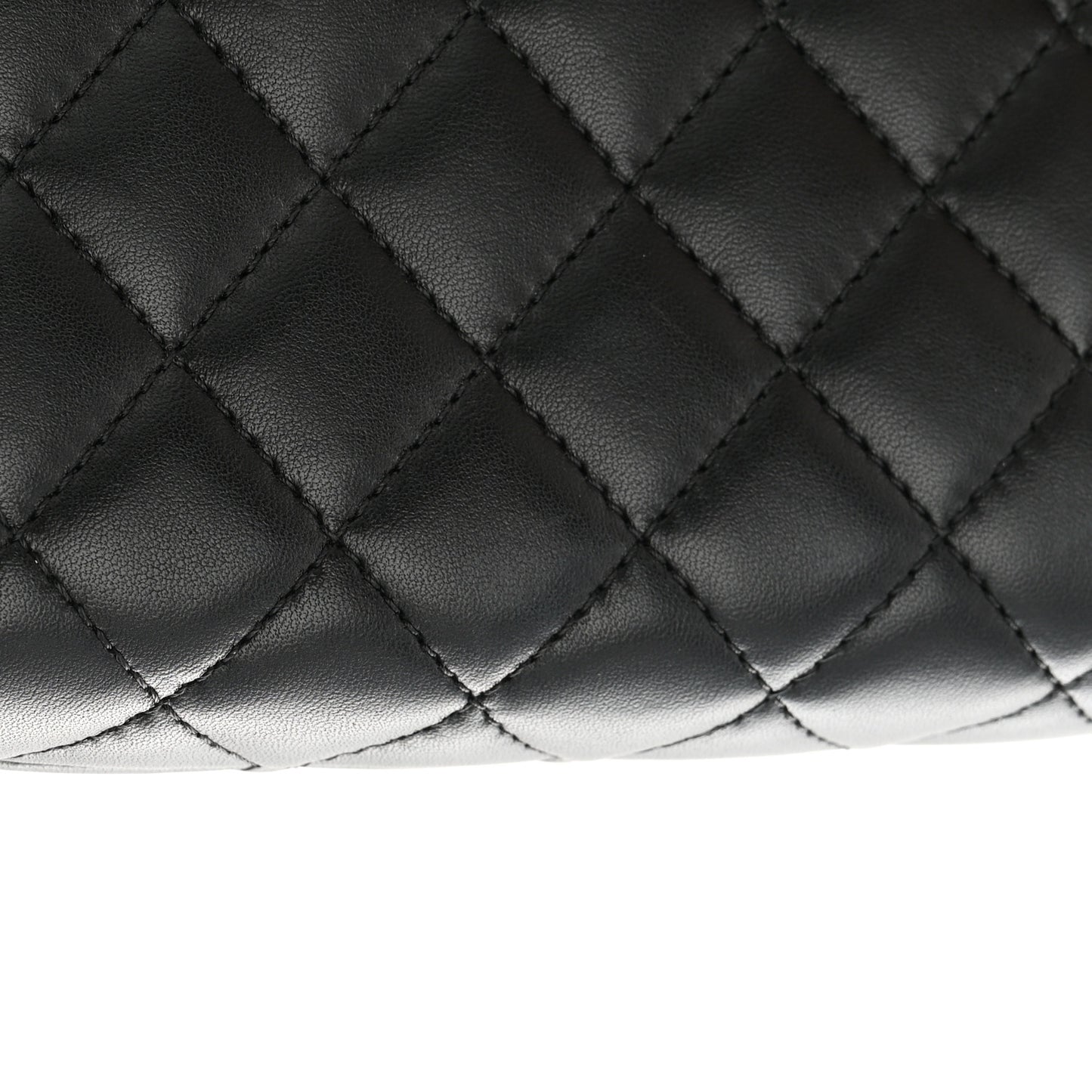 Lambskin Mineral Nights Pochette Wristlet Black