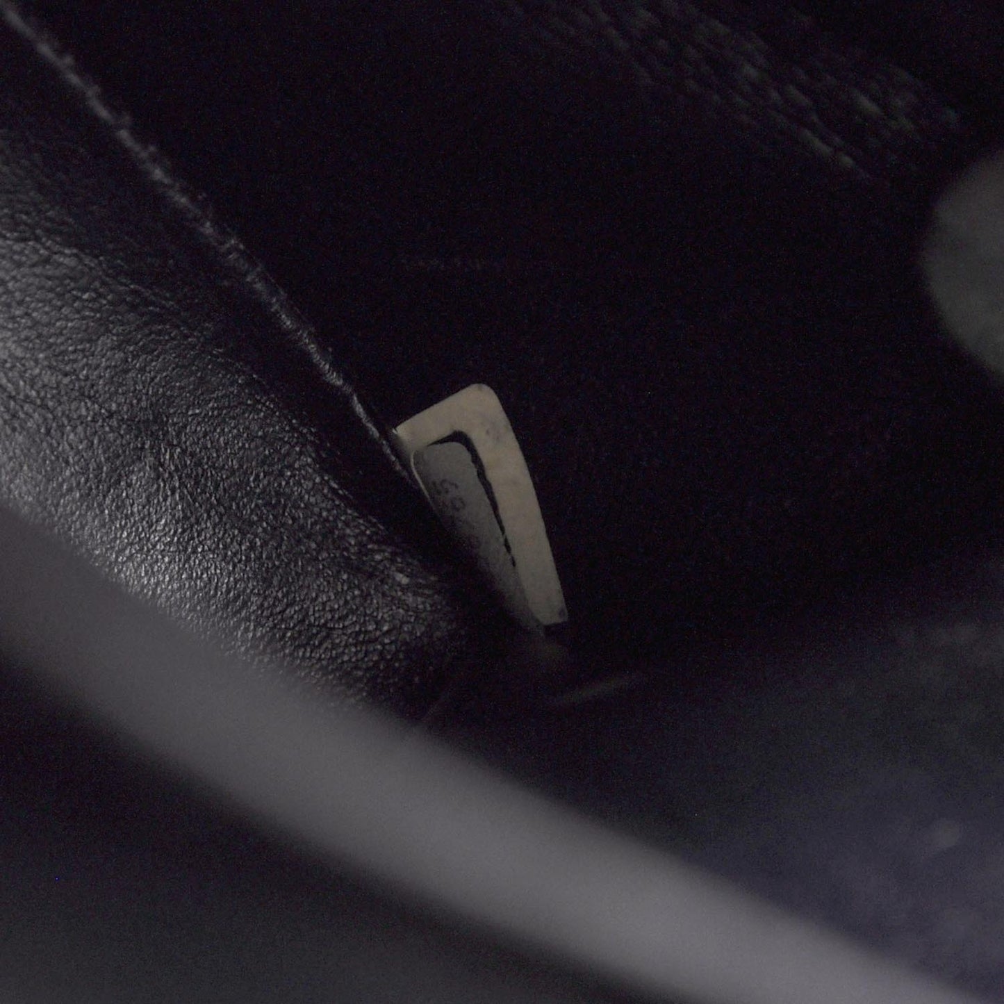 Lambskin Quilted Medium Double Flap Navy