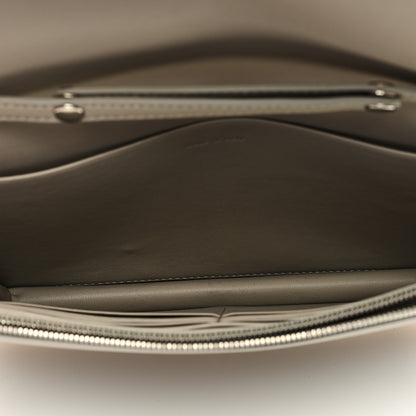 Celine Smooth Lambskin Frame Evening Chain Clutch Quartz Yellow 5 of 10