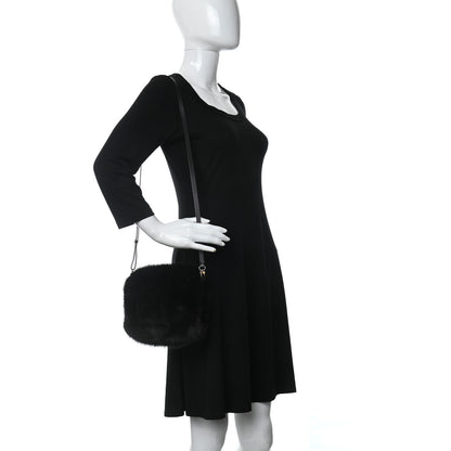 Louis Vuitton Vison Fur Muff Black 2 of 8