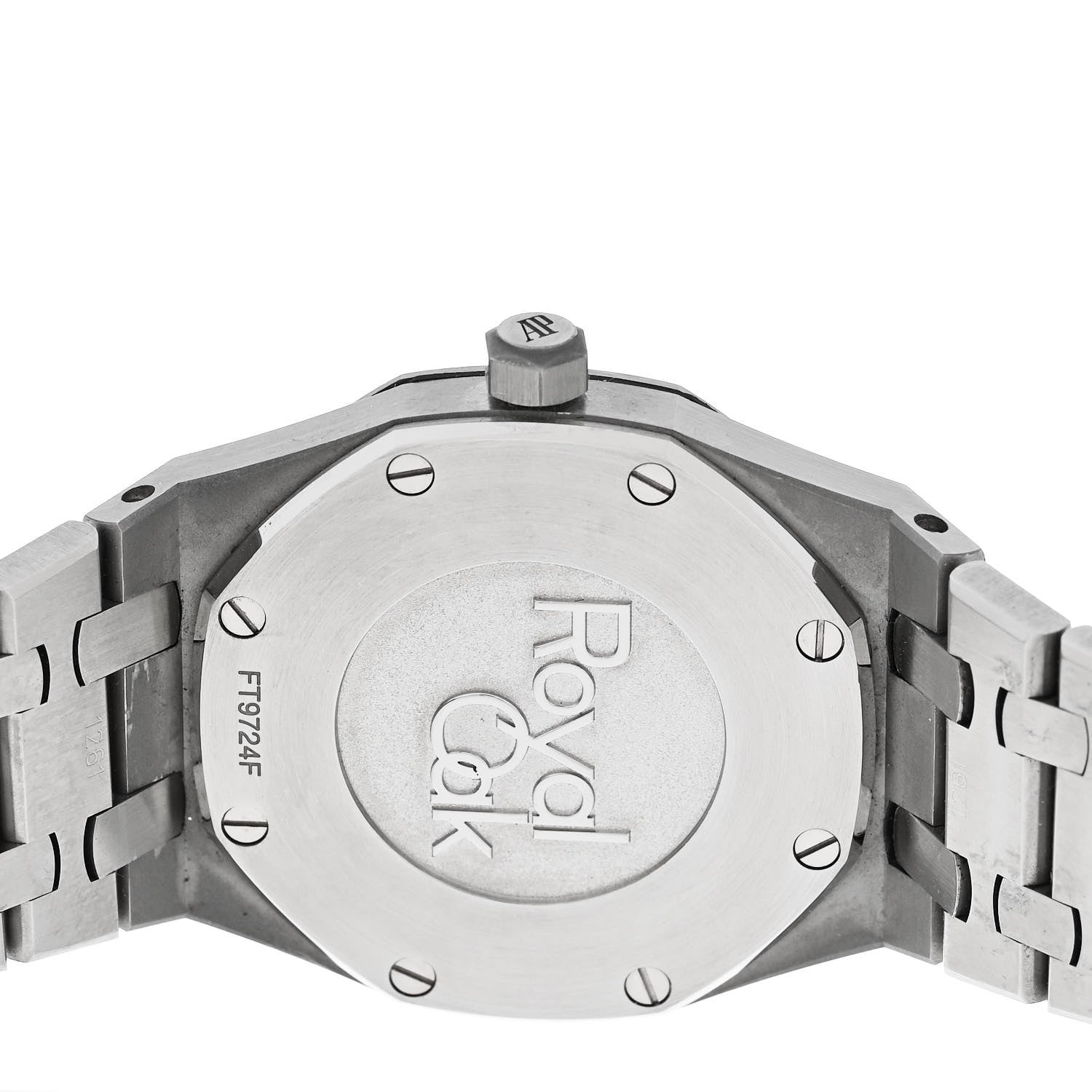 Audemars Piguet Stainless Steel Diamond Bezel 33mm Oak Lady Quartz Watch Silver 67651ST.ZZ1261ST.01 4 of 5