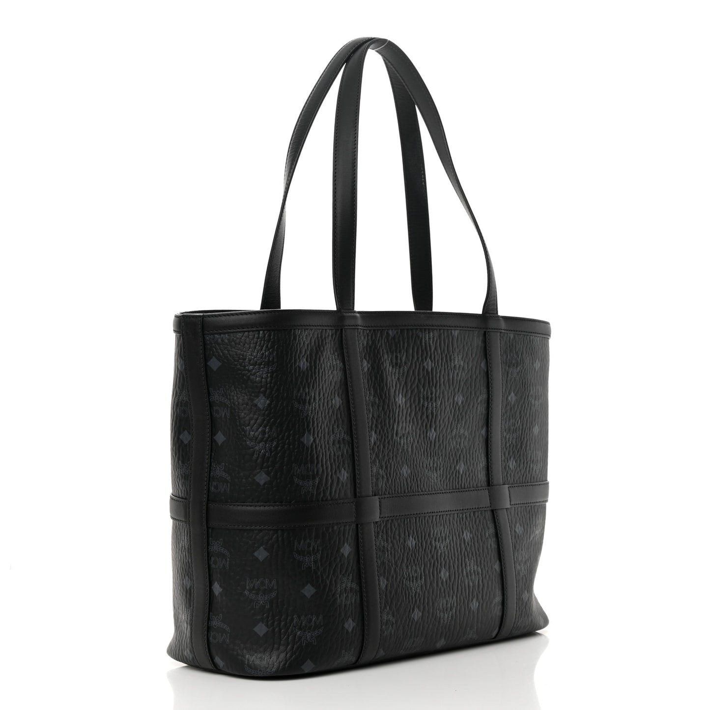Visetos Medium Delmy Shopper Tote Black