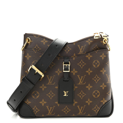 Louis Vuitton Monogram Odeon PM Black 1 of 9