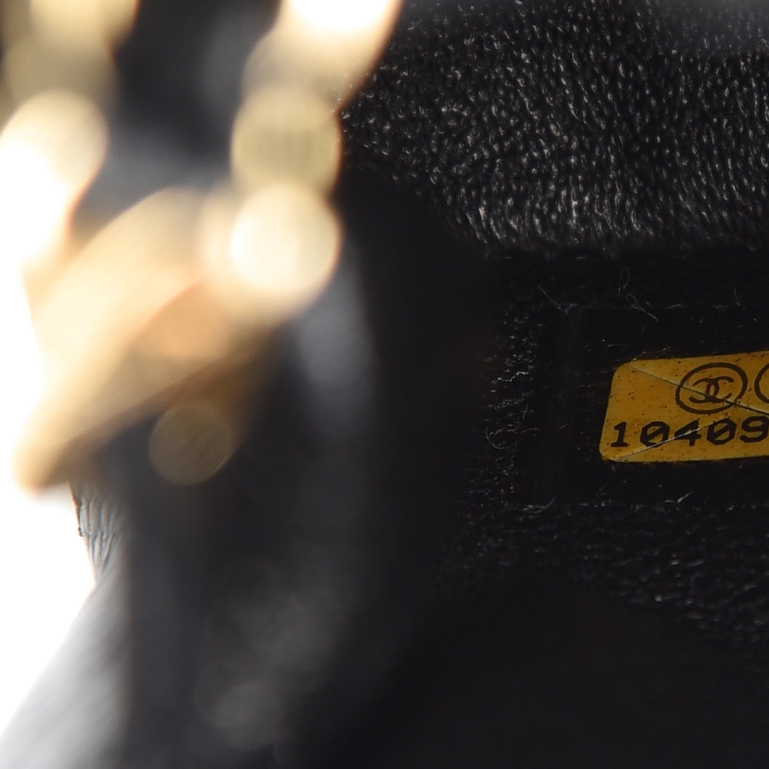 Chanel Caviar Quilted Mini Square Flap Black 9 of 9