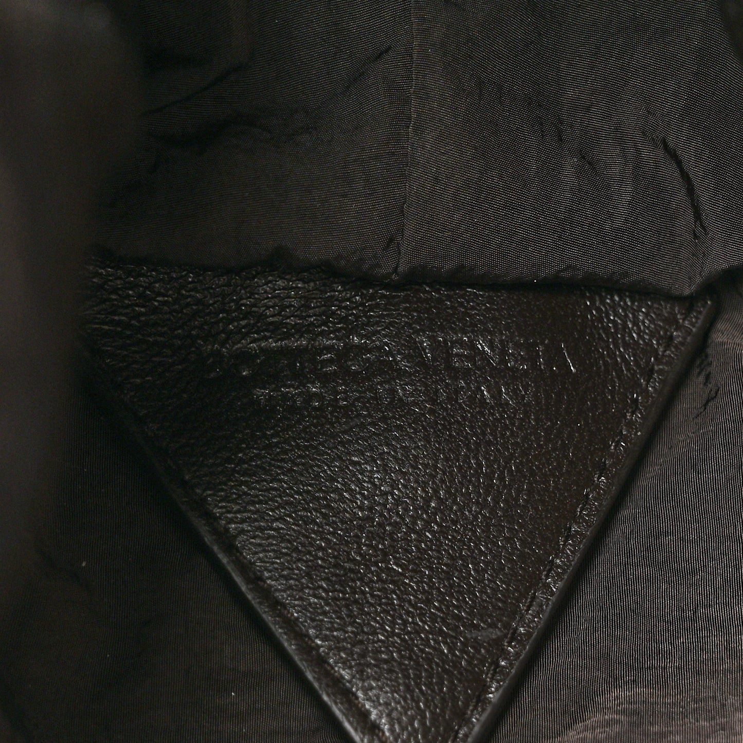 Lambskin Knit Medium The Point Triangle Bag Fondant