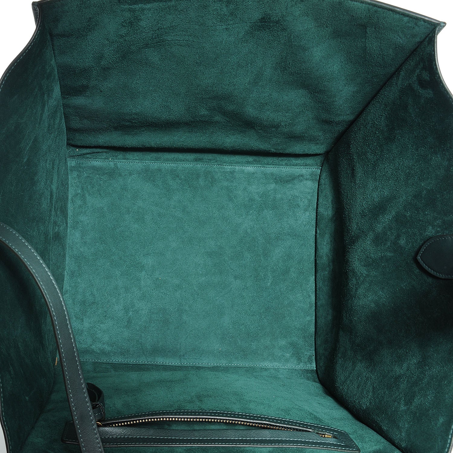 Celine Smooth Calfskin Medium Phantom Luggage Bottle Green 6 of 8