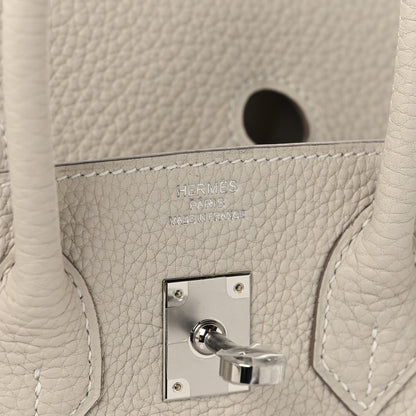 Hermes Togo Birkin 25 Craie 6 of 14