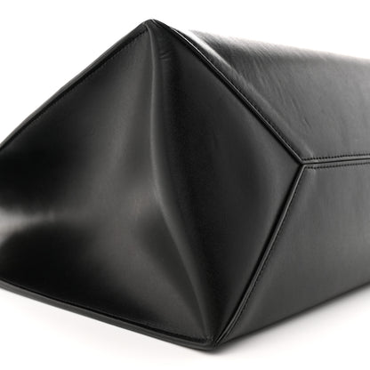 Givenchy Calfskin Logo Debossed Medium Shopper Tote Black 9 of 15