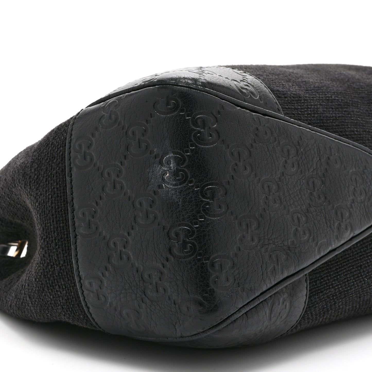 Canvas Guccissima Hobo Black