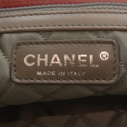 Chanel Lambskin Medium Madison Flap Red 5 of 9