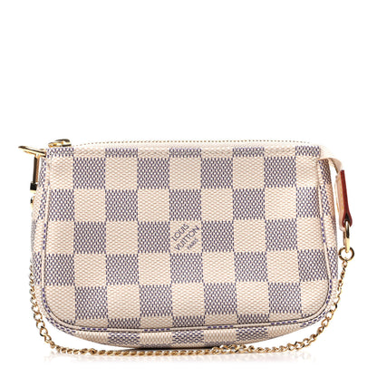 Louis Vuitton Damier Azur Mini Pochette Accessories 1 of 9