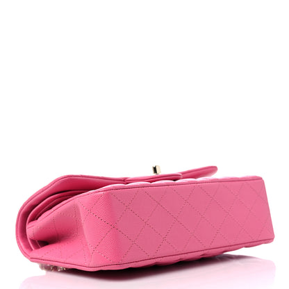 Chanel Caviar Quilted Small Double Flap Pink 4 of 9