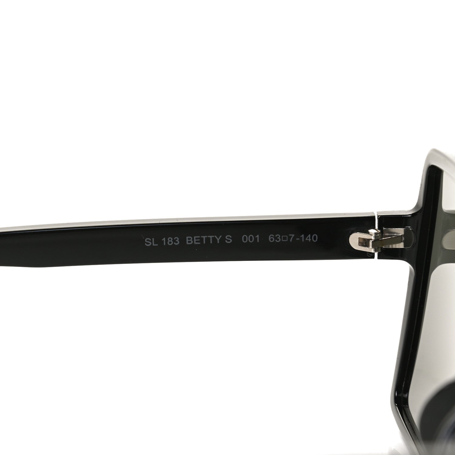 Saint Laurent Betty SL183 Sunglasses Black 6 of 8