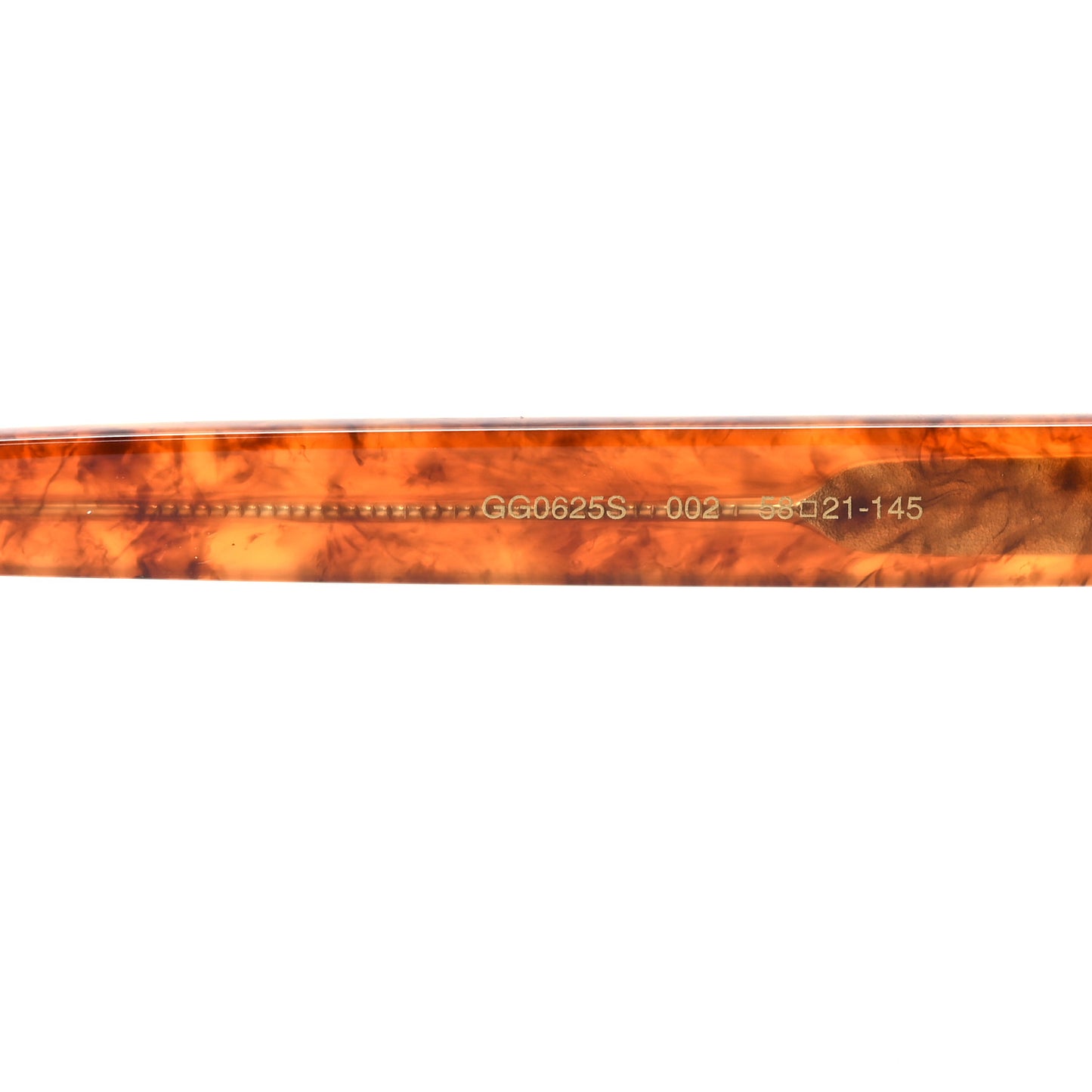 Squared Frame GG0625S Glasses in Havana Brown