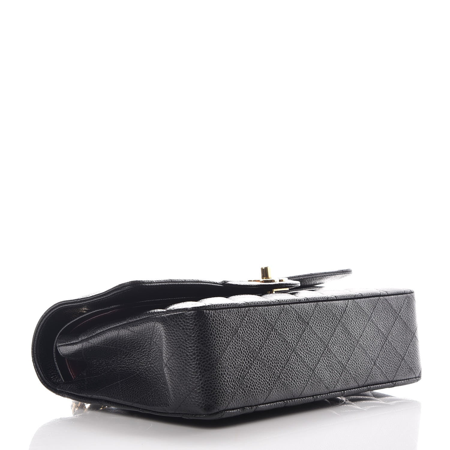 Chanel Caviar Quilted Medium Double Flap Black 4 of 11