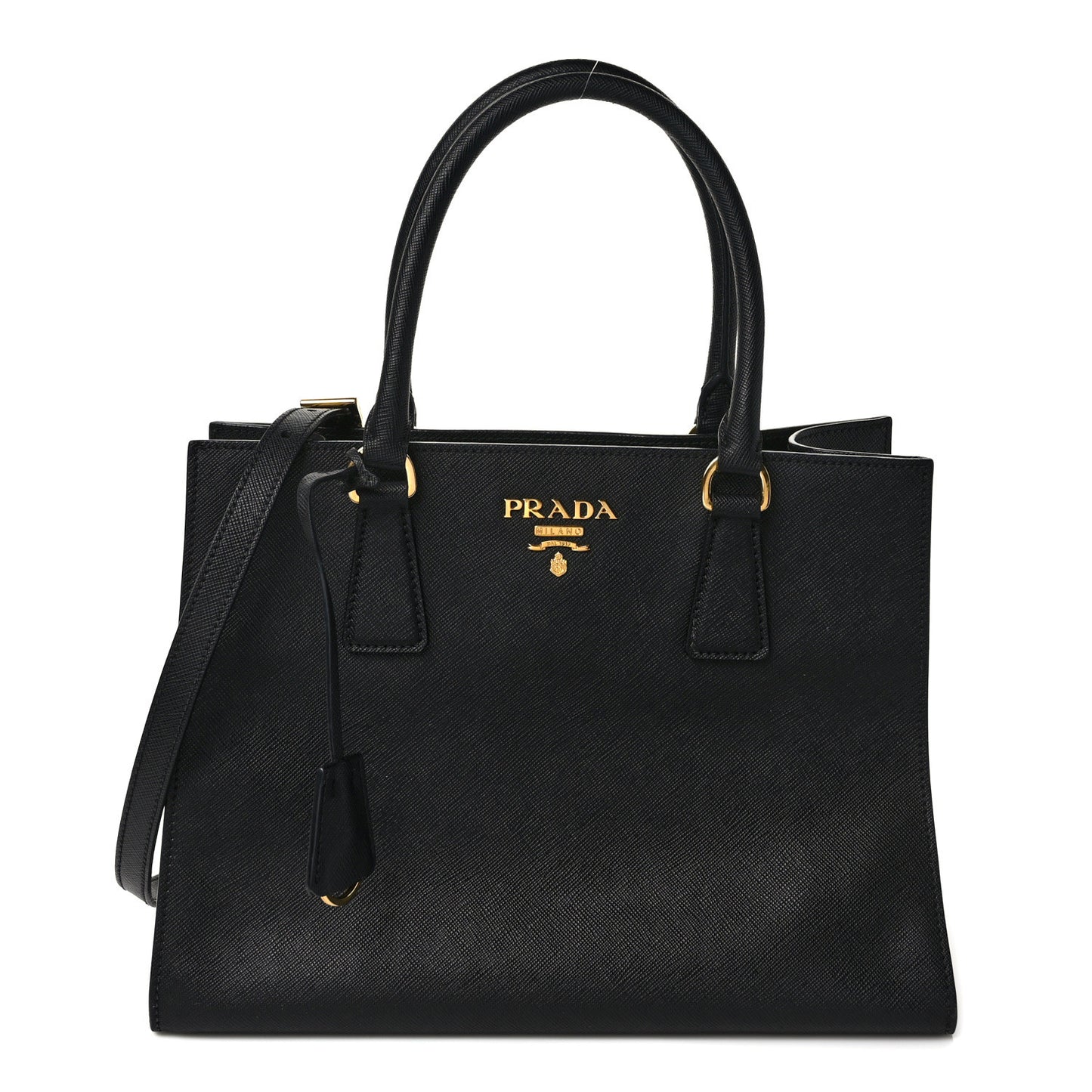 Saffiano Tote Black