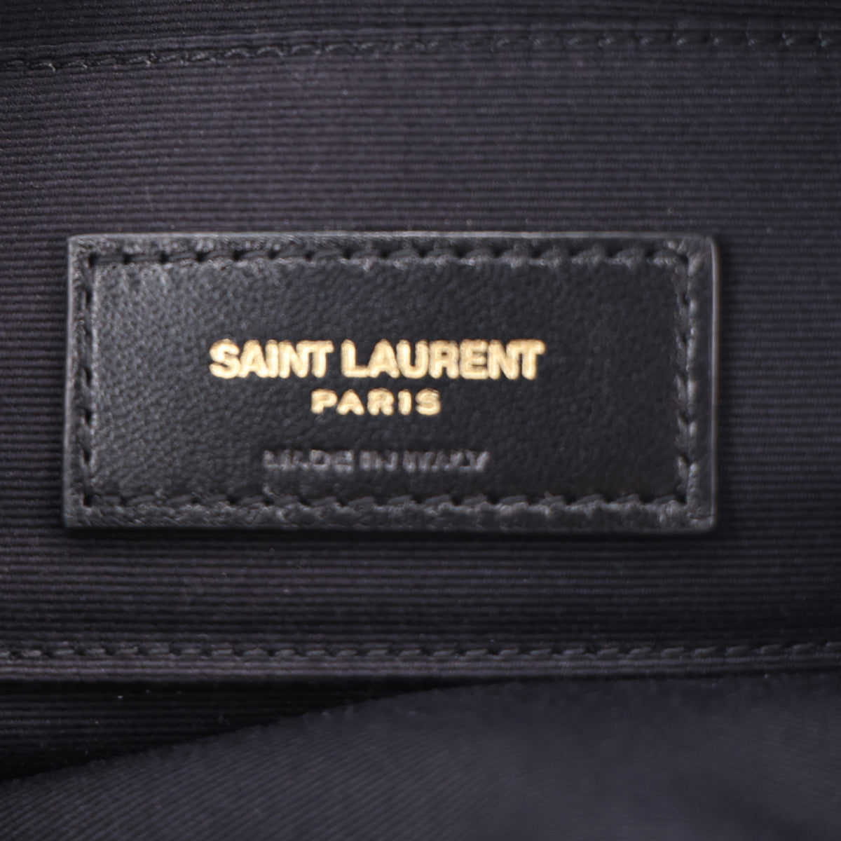 Saint Laurent Grained Lambskin Quilted Mini Becky Double Zip Bag Dark Beige 8 of 12