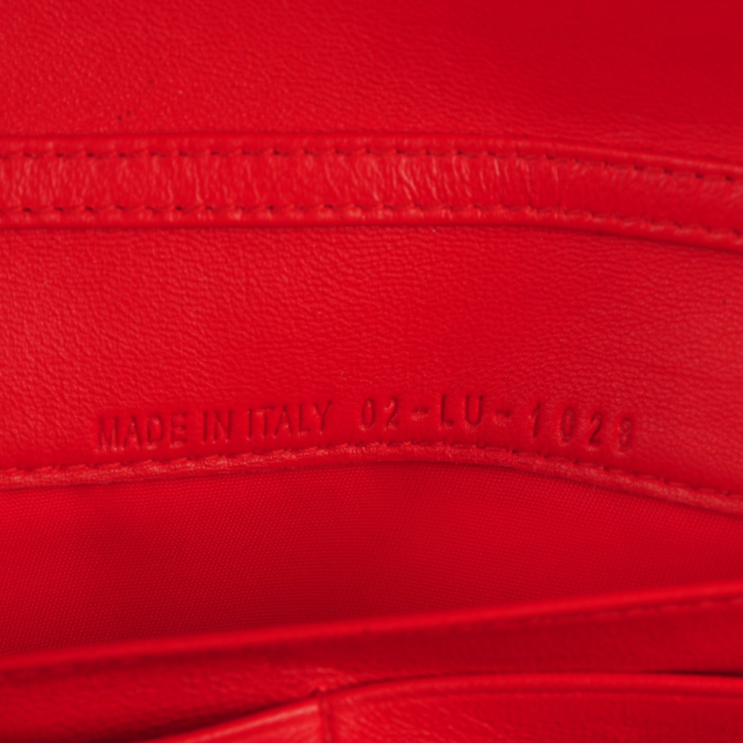 Patent Cannage Rendezvous Wallet Rouge