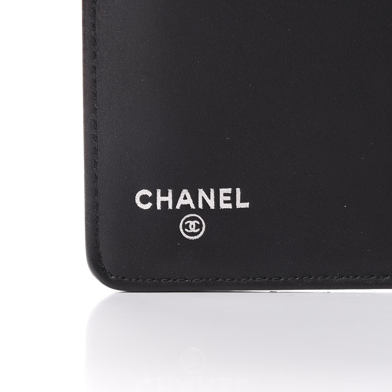 Chanel Patent Quilted Brilliant Yen Wallet Black 5 of 10