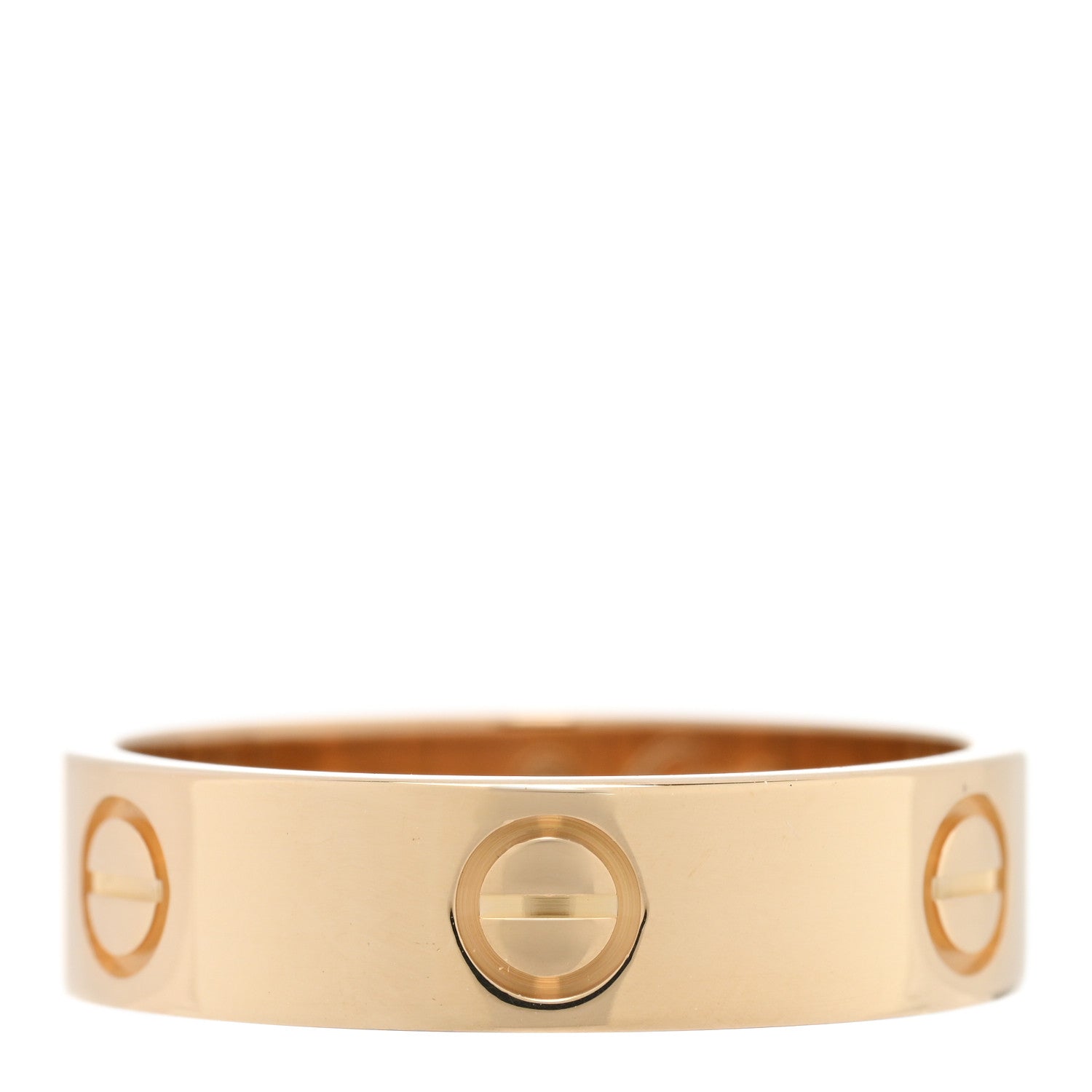 Cartier 18K Yellow Gold 5.5mm LOVE Ring 59 8.75 3 of 4