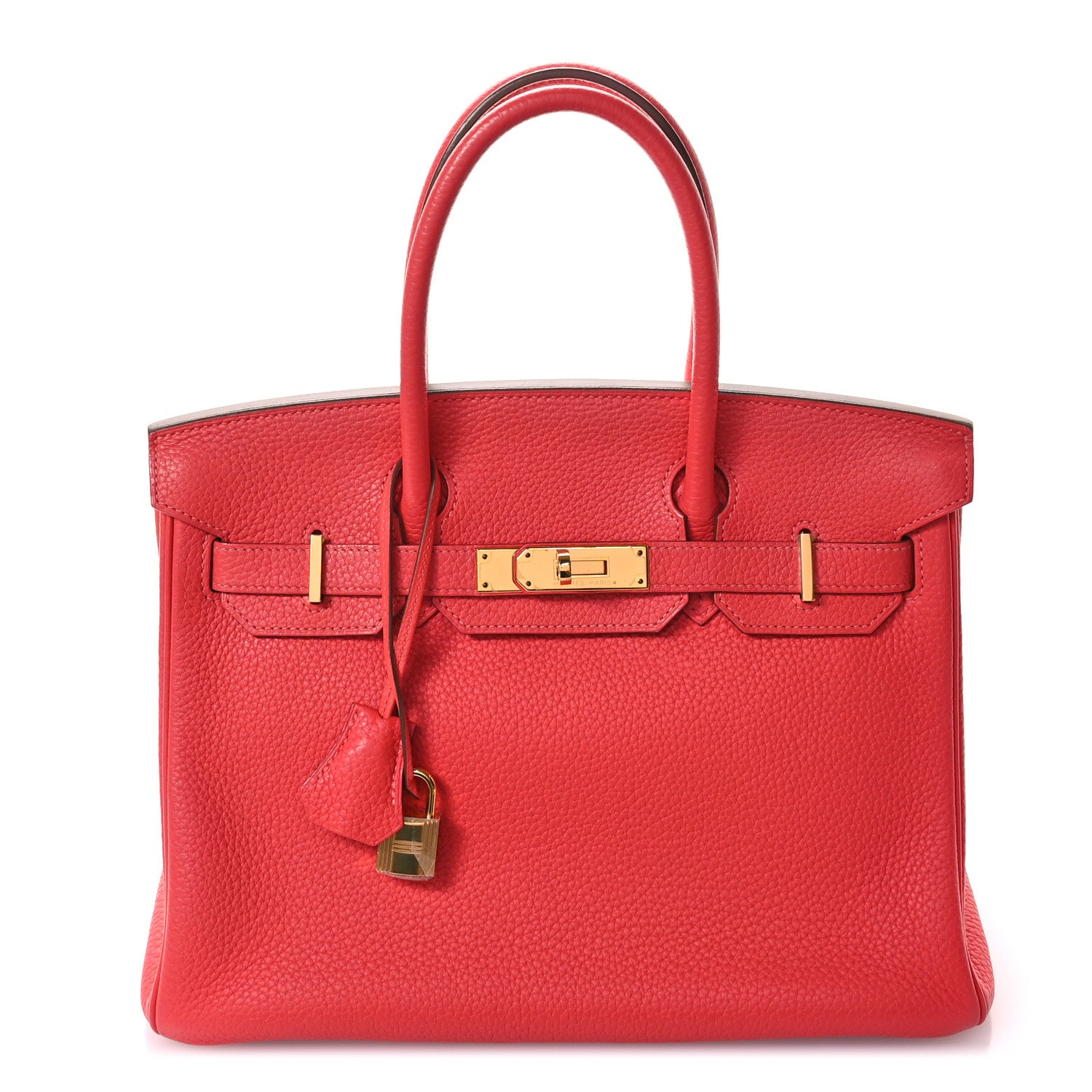 Hermes Togo Birkin 30 Rouge Pivoine 1 of 12