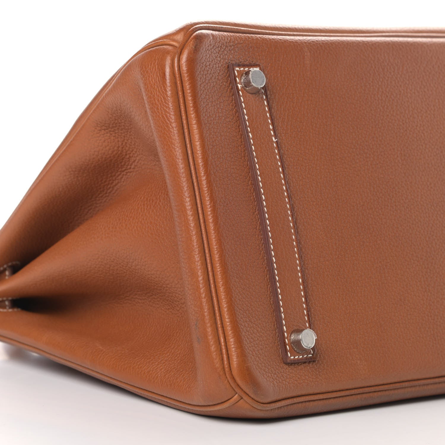 Hermes Natural Barenia Faubourg Birkin 35 Fauve 7 of 10
