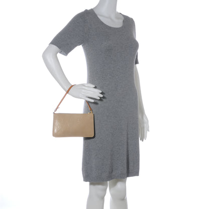 Louis Vuitton Vernis Lexington Pochette Beige 2 of 7