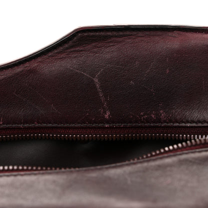 Balenciaga Used Calfskin Rust Hardware Neo Classic City Burgundy 14 of 15