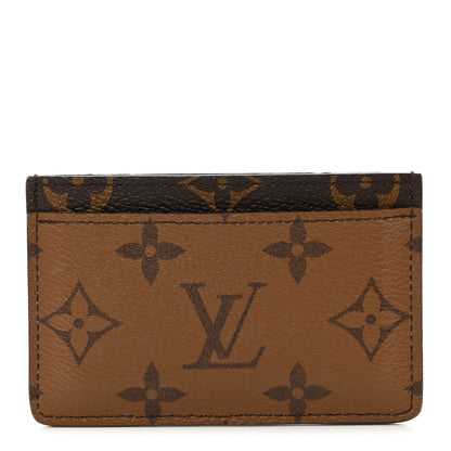 Louis Vuitton LOUIS VUITTON Reverse Monogram Card Holder 1 of 6