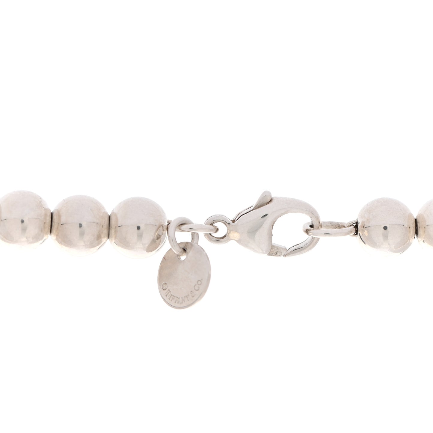Sterling Silver HardWear Graduated Ball Necklace