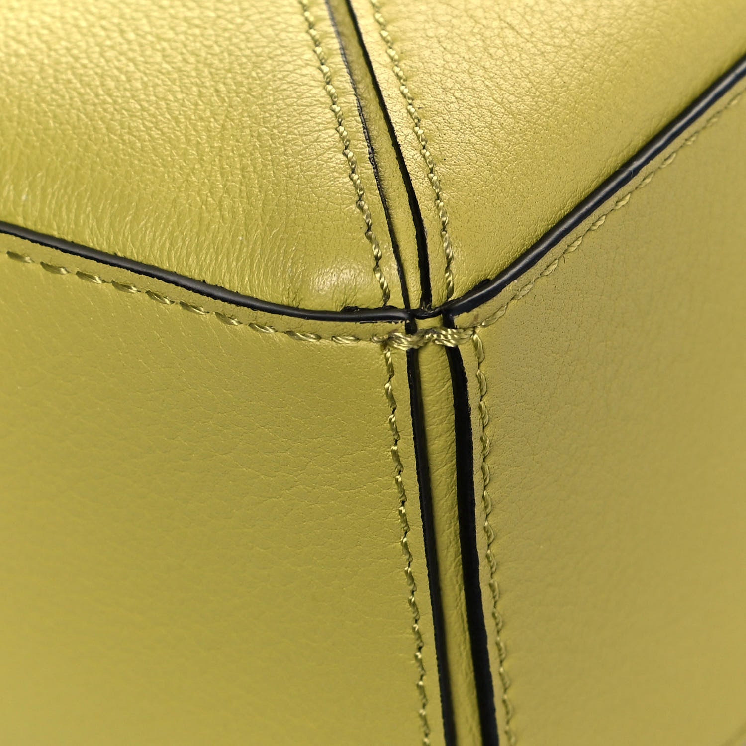 Loewe Calfskin Mini Puzzle Bag Yellow 11 of 13