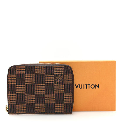 Louis Vuitton Damier Ebene Zippy Coin Purse 7 of 7