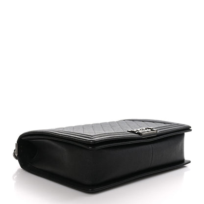 Chanel Caviar Quilted Large Boy Flap Black 4 of 10