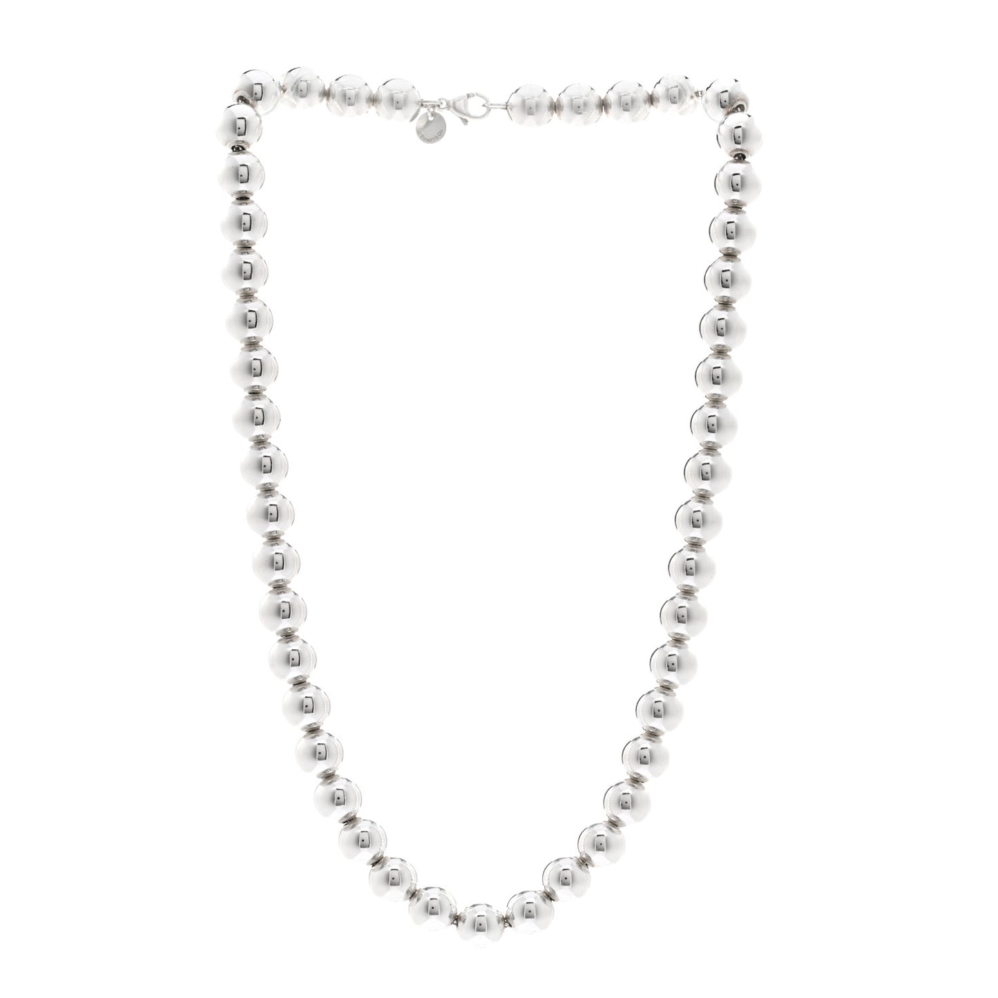 Sterling Silver 10mm HardWear Ball Necklace
