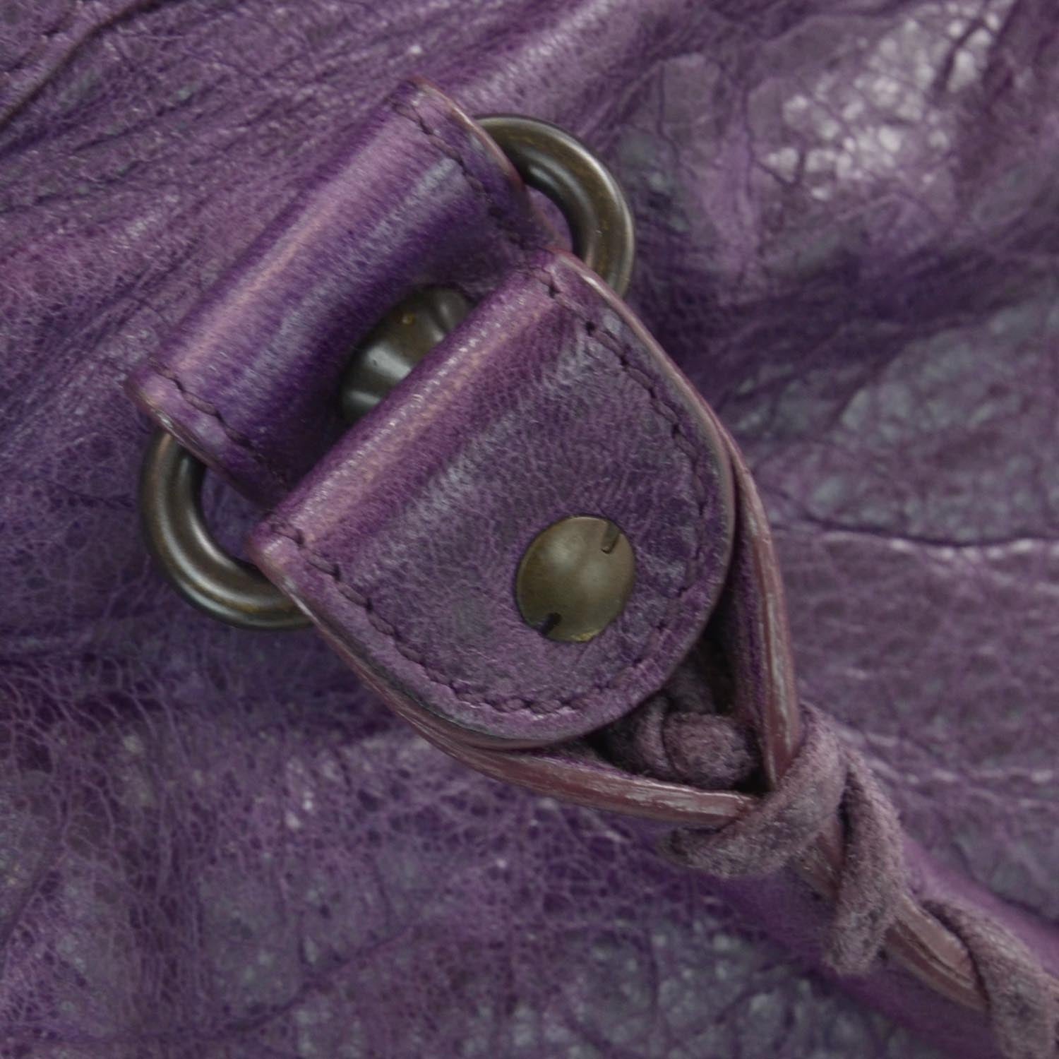 Balenciaga Agneau City Raisin Purple 7 of 11