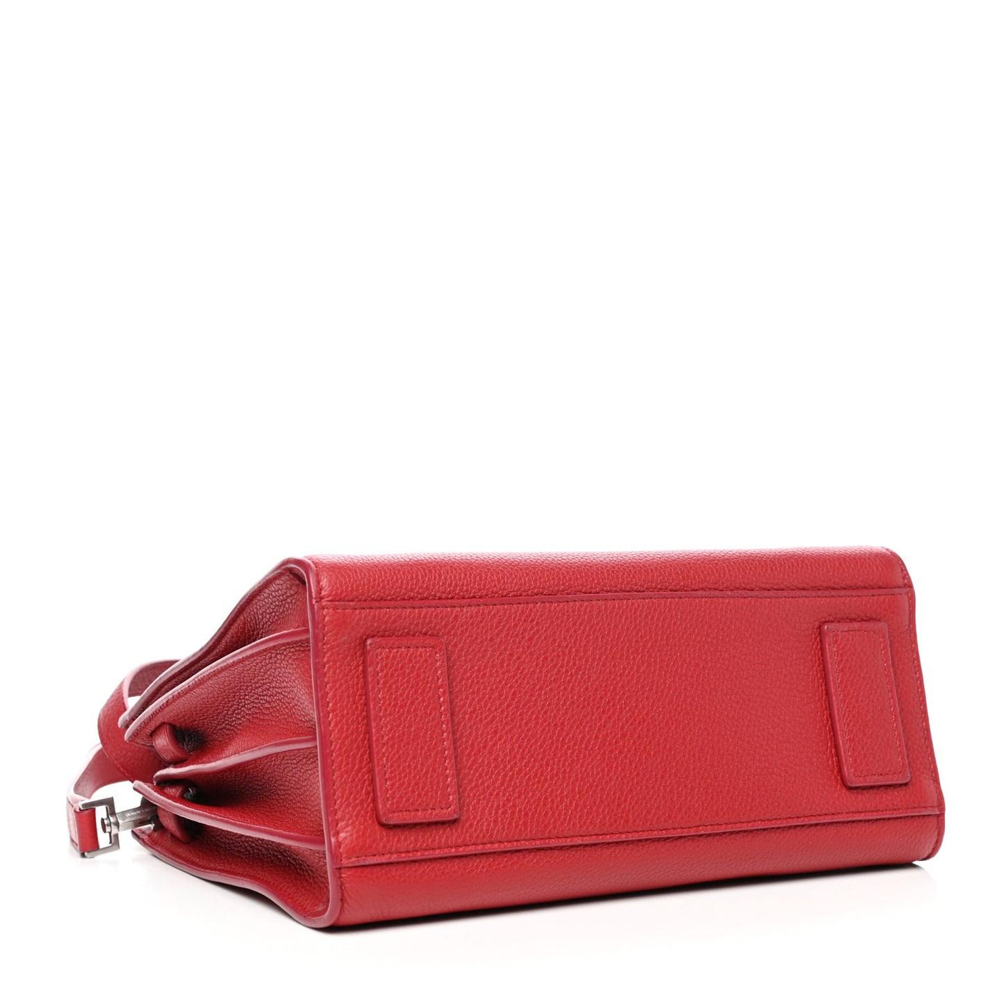 Grained Calfskin Baby Sac De Jour Souple Red