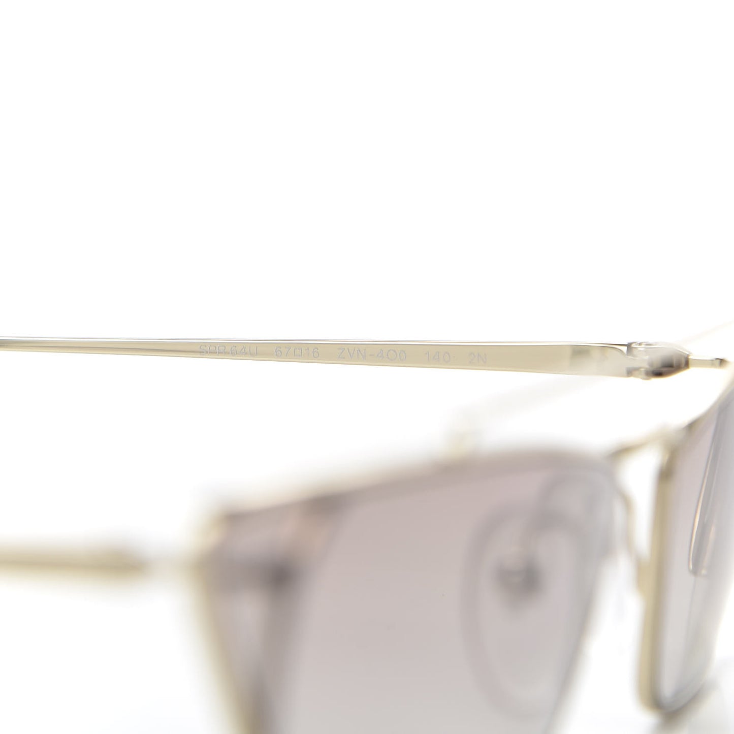 Cat Eye Sunglasses SPR 64U Gold