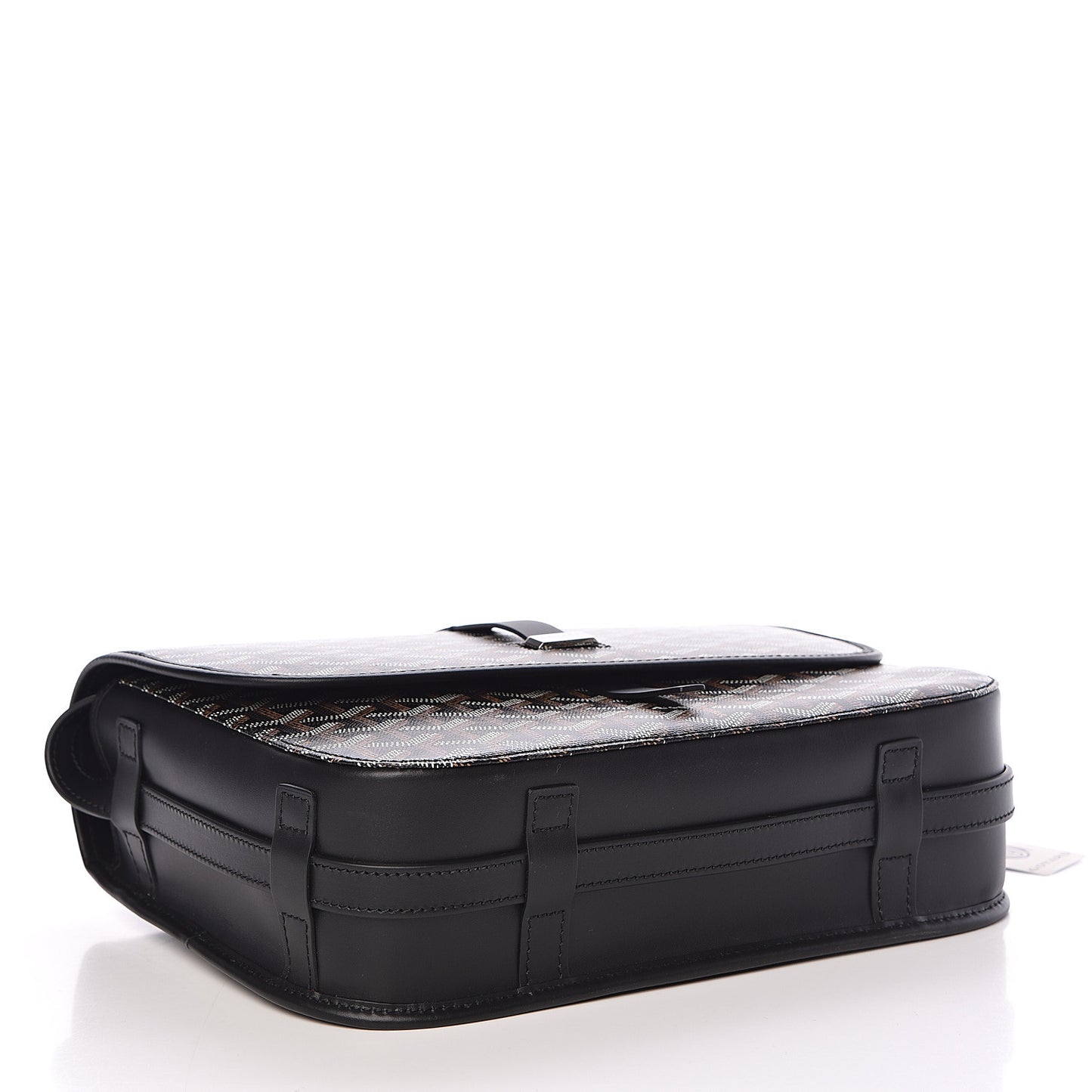 Goyardine Belvedere II MM Messenger Bag Black