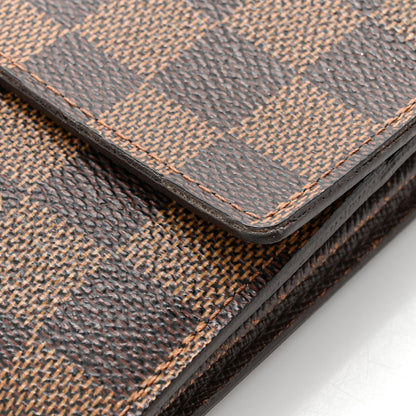 Louis Vuitton Damier Ebene Sarah Wallet 13 of 14
