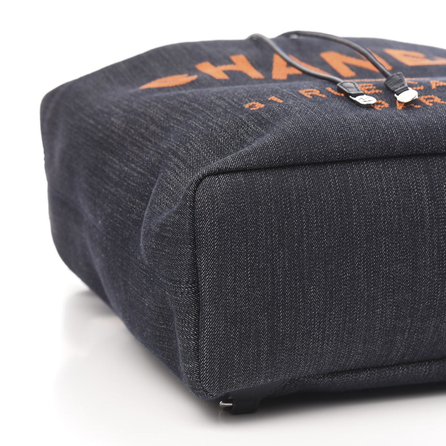 Canvas Large Deauville Backpack Denim Blue
