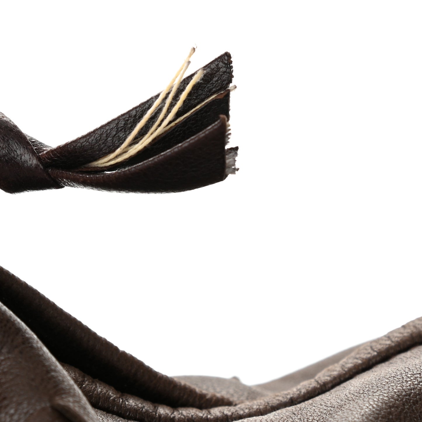 Nappa Intrecciato Medium Veneta Hobo Ebano