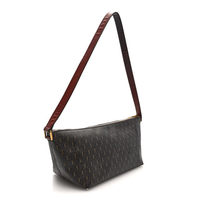 Saint Laurent Canvas Smooth Calfskin Le Monogramme Crossbody Bag Chestnut 3 of 9