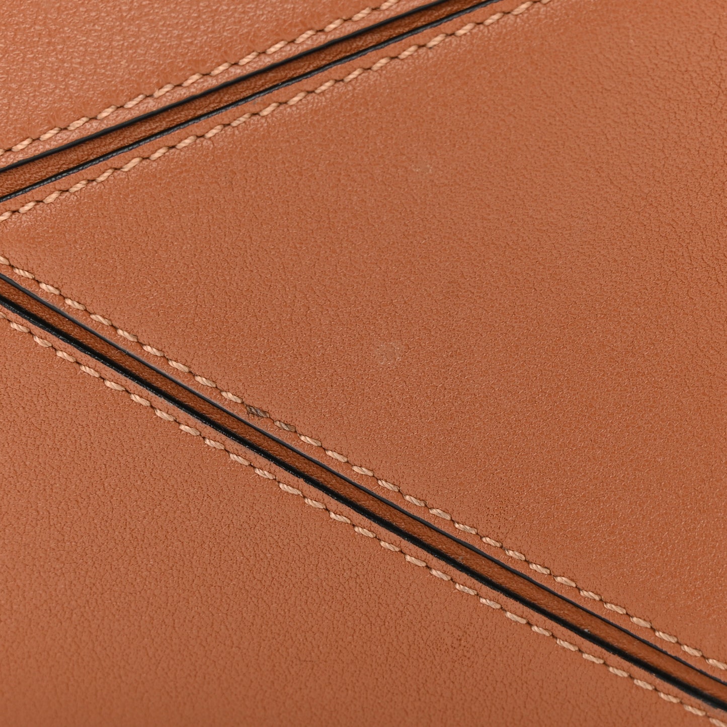 Calfskin Mini Puzzle Bag Tan