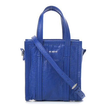 Balenciaga Agneau XXS Bazar Shopper Tote Electric Bleu 1 of 4