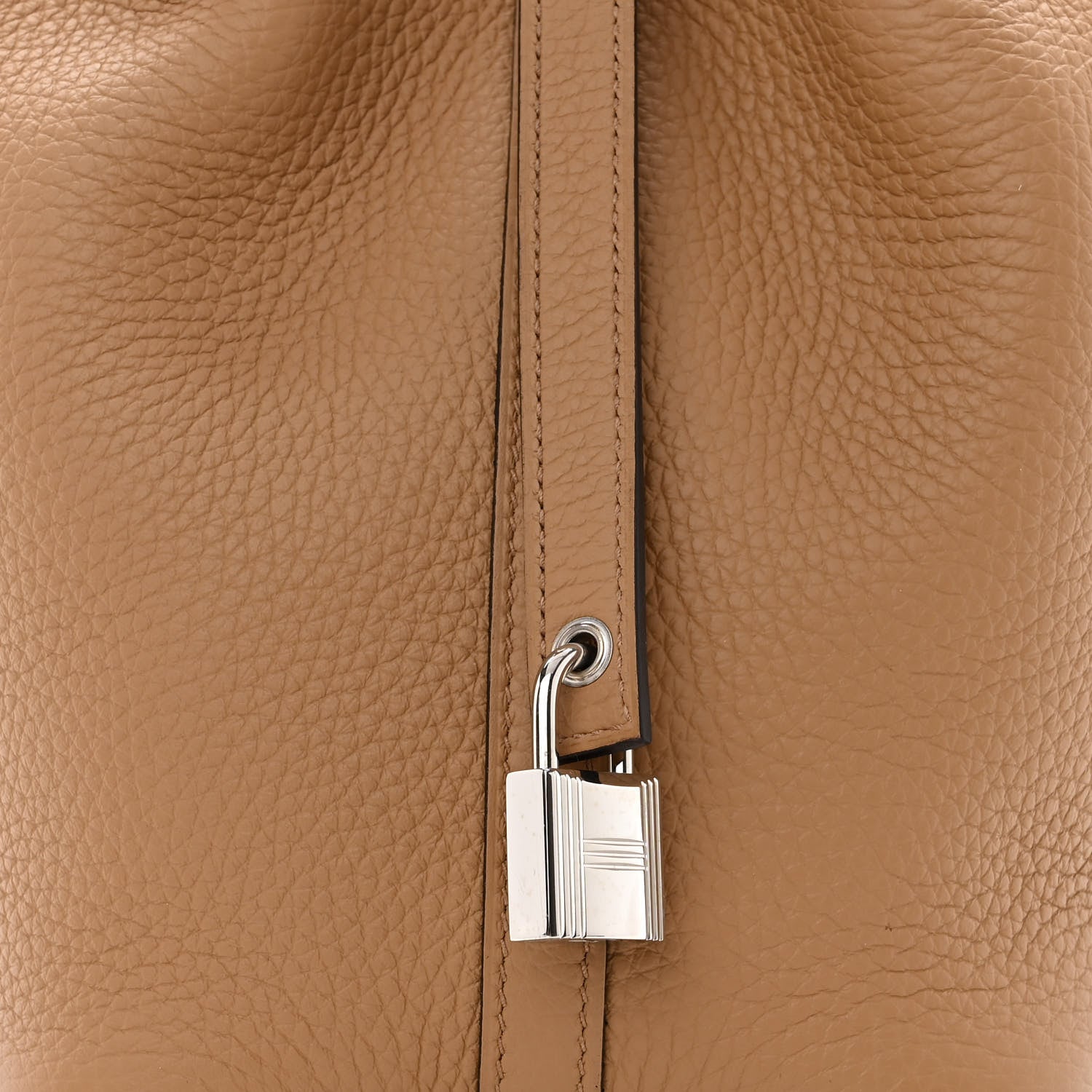 Hermes Taurillon Clemence Matte Alligator Picotin Lock Touch 18 PM Chai 8 of 11