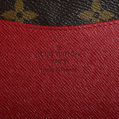 Louis Vuitton Monogram Josephine Wallet Red 5 of 8