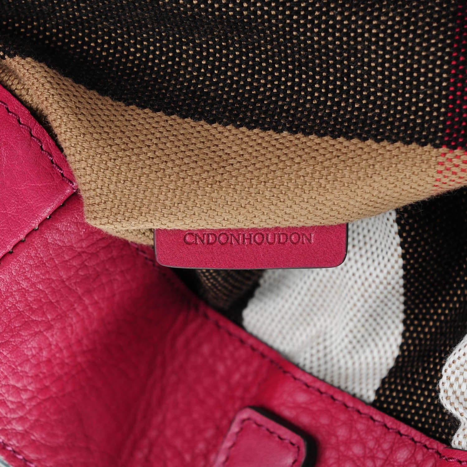 Burberry Calfskin Medium Maidstone Damson Pink 8 of 8