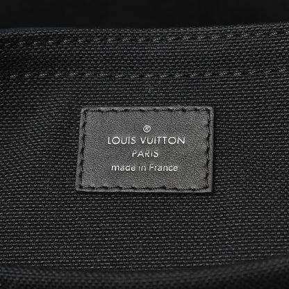 Louis Vuitton Utah Calfskin Canyon Backpack Blue Marine 6 of 7