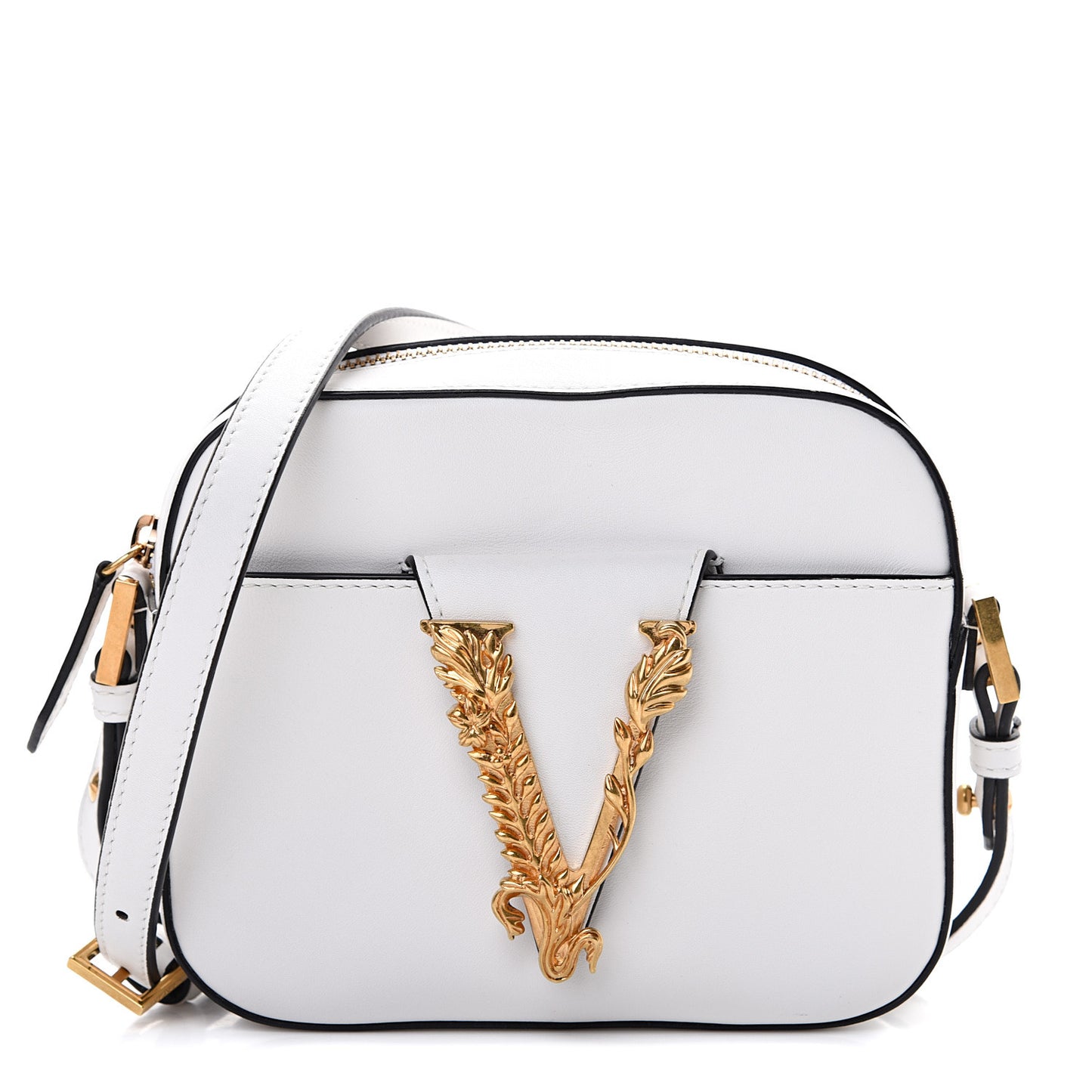 Vitello Virtus Camera Bag White
